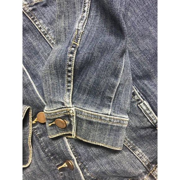 Sejour Blue Size 16W Denim Jacket - Picture 6 of 8